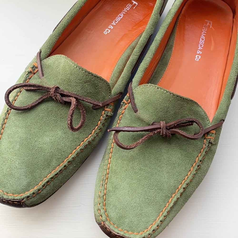 Fieramosca Suede Driving Moccasins - Size 9.5M